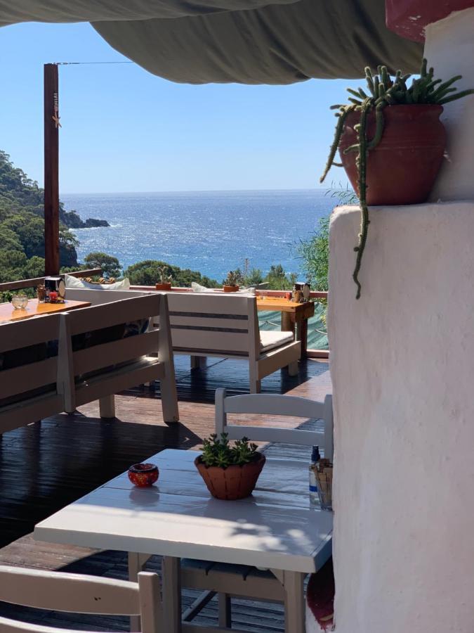 Bamboo Bungalow With Sea View In Kabak Bay, Oeluedeniz Фетхие Экстерьер фото